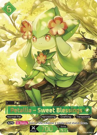 Petallia - Sweet Blessings (SP) (EBP01-051SP) - BP01 Dawn of Palpagos Foil