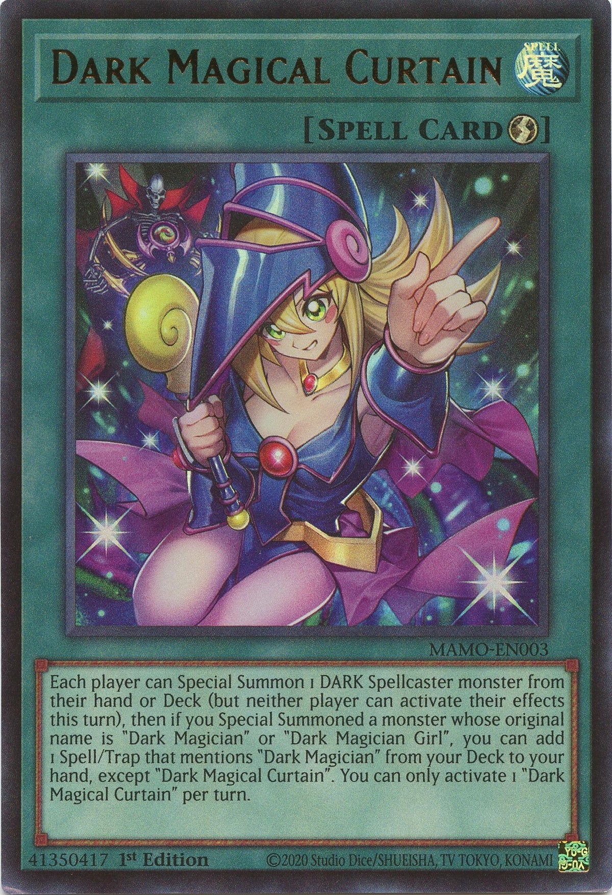 Dark Magical Curtain (MAMO-EN003) (Magnificent Monsters)