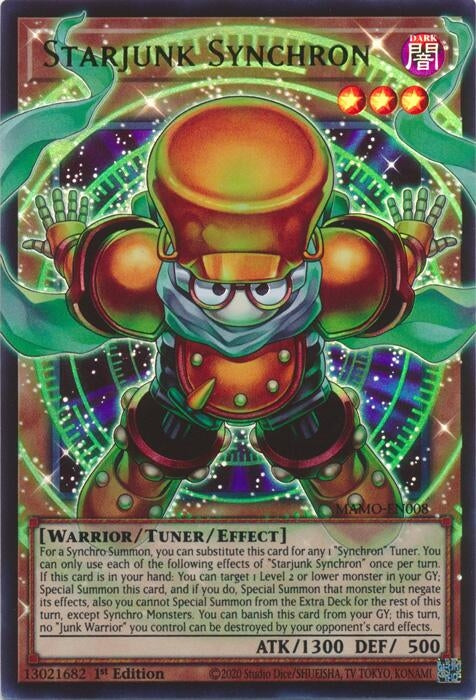 Starjunk Synchron (Extended Art) (MAMO-EN008) (Magnificent Monsters)
