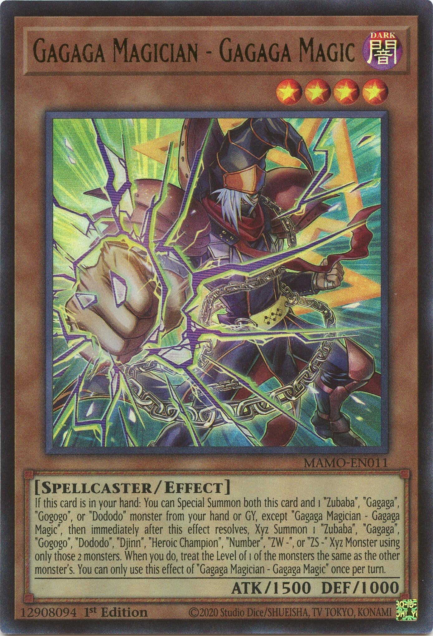 Gagaga Magician - Gagaga Magic (MAMO-EN011) (Magnificent Monsters)