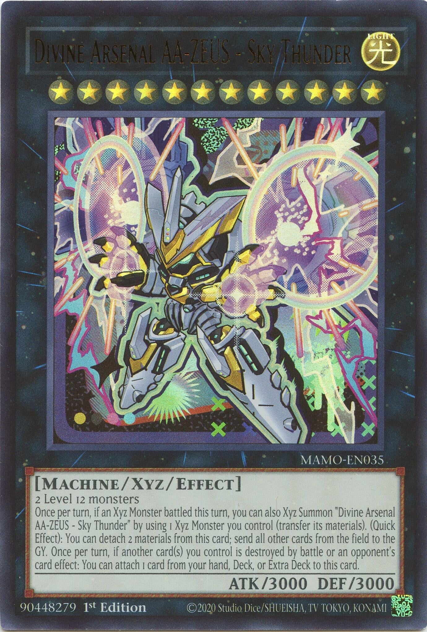 Divine Arsenal AA-ZEUS - Sky Thunder (MAMO-EN035) (Magnificent Monsters)
