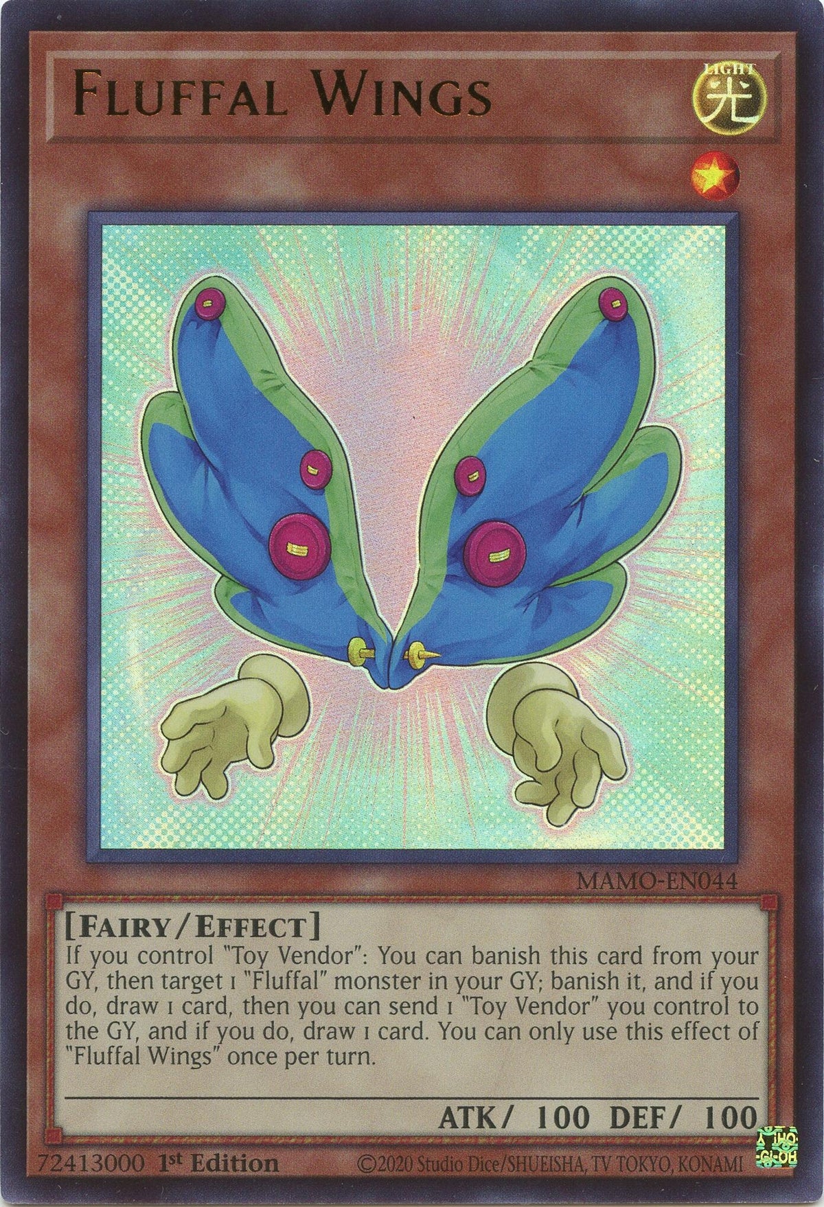 Fluffal Wings (MAMO-EN044) (Magnificent Monsters)