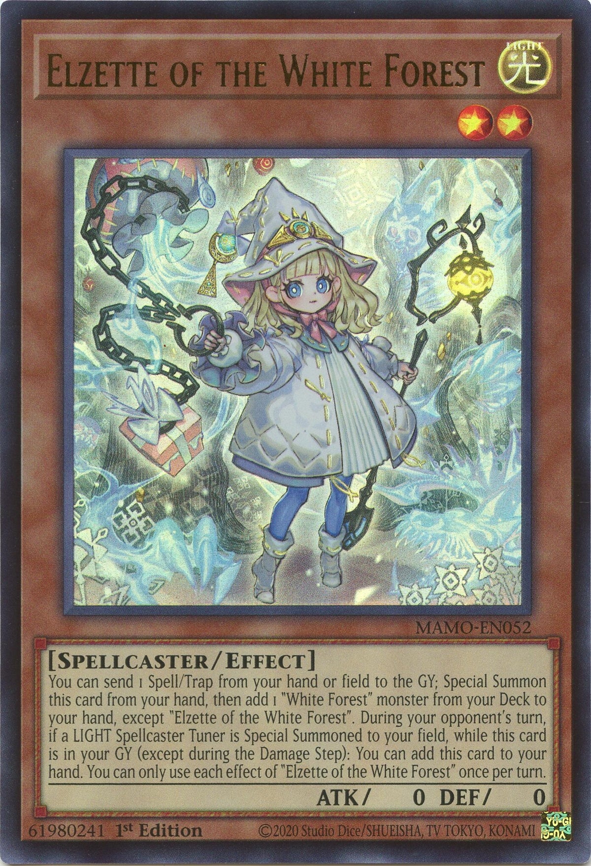 Elzette of the White Forest (MAMO-EN052) (Magnificent Monsters)