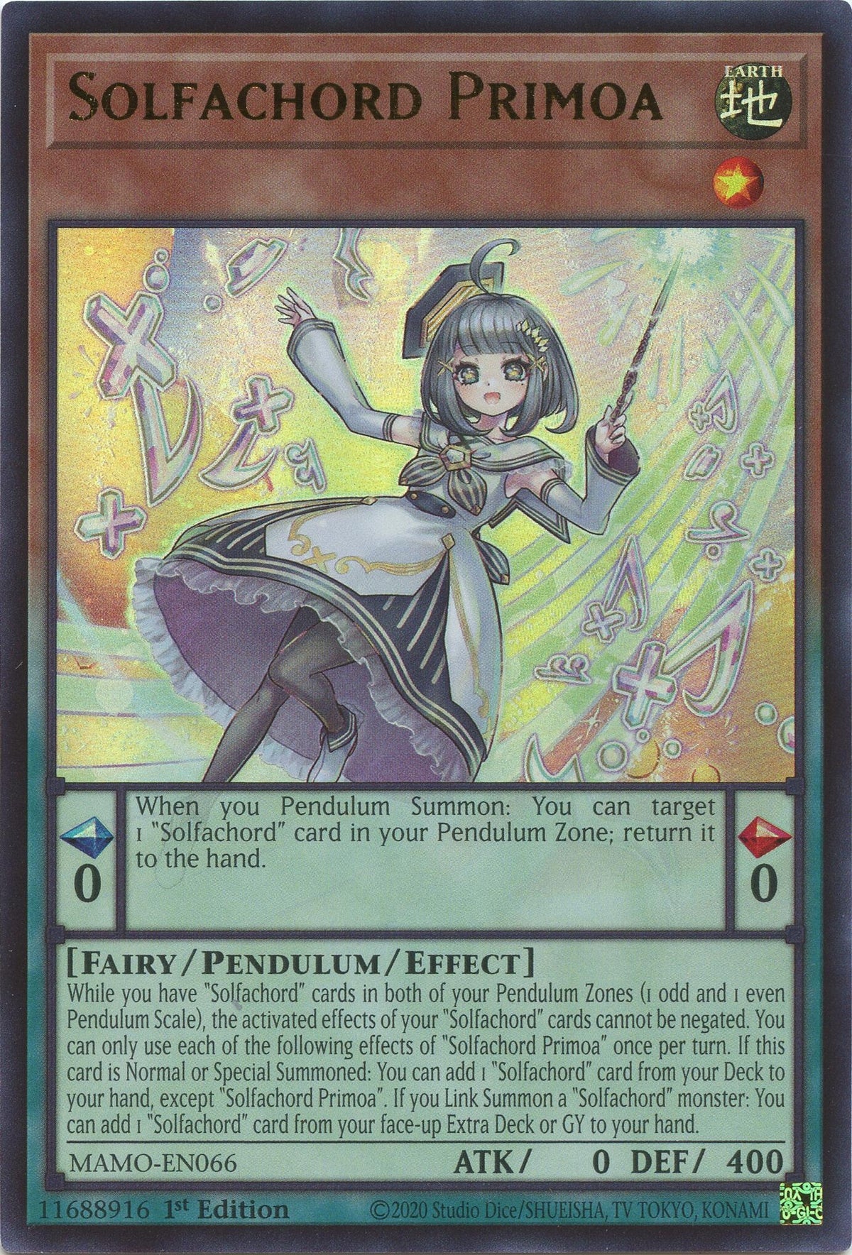 Solfachord Primoa (MAMO-EN066) (Magnificent Monsters)