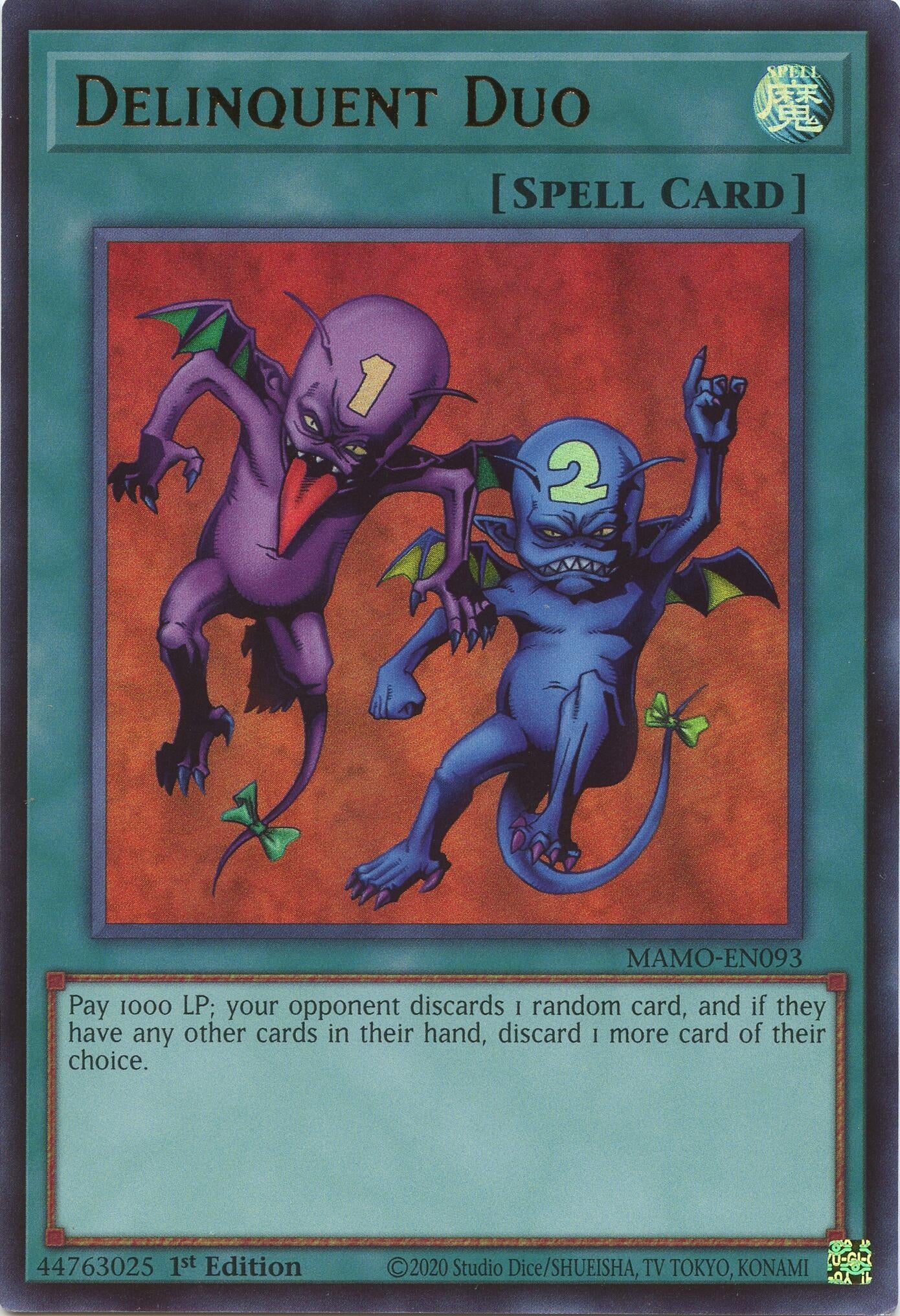 Delinquent Duo (MAMO-EN093) (Magnificent Monsters)