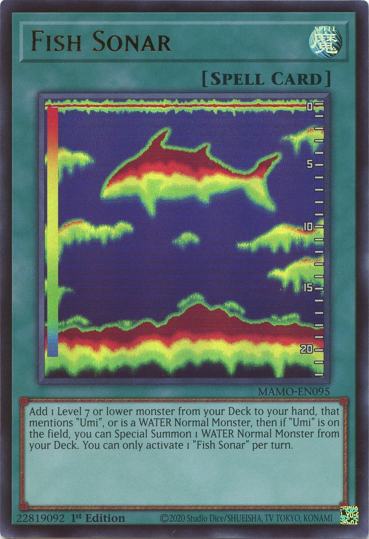 Fish Sonar (MAMO-EN095) (Magnificent Monsters)