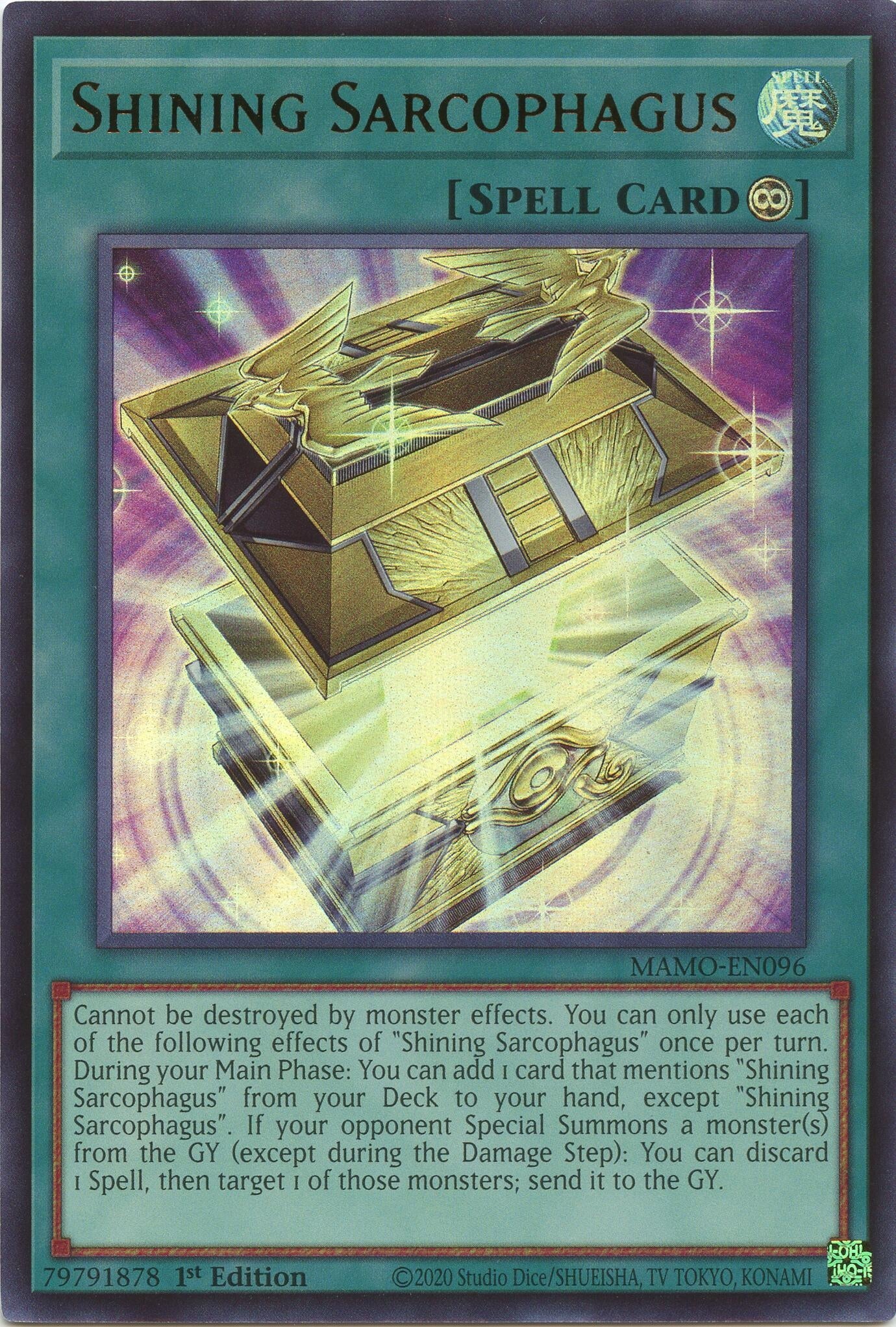 Shining Sarcophagus (MAMO-EN096) (Magnificent Monsters)