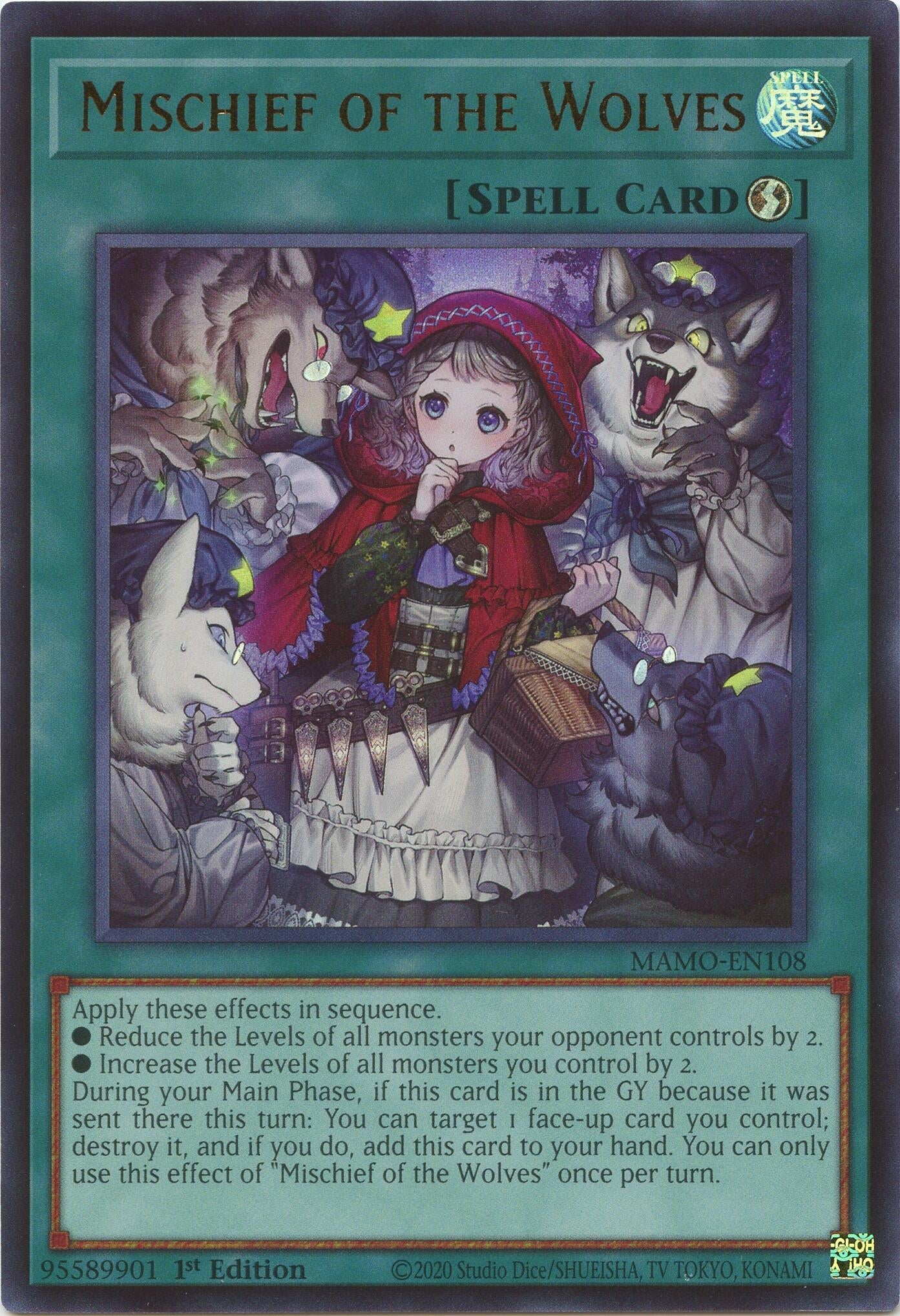 Mischief of the Wolves (MAMO-EN108) (Magnificent Monsters)