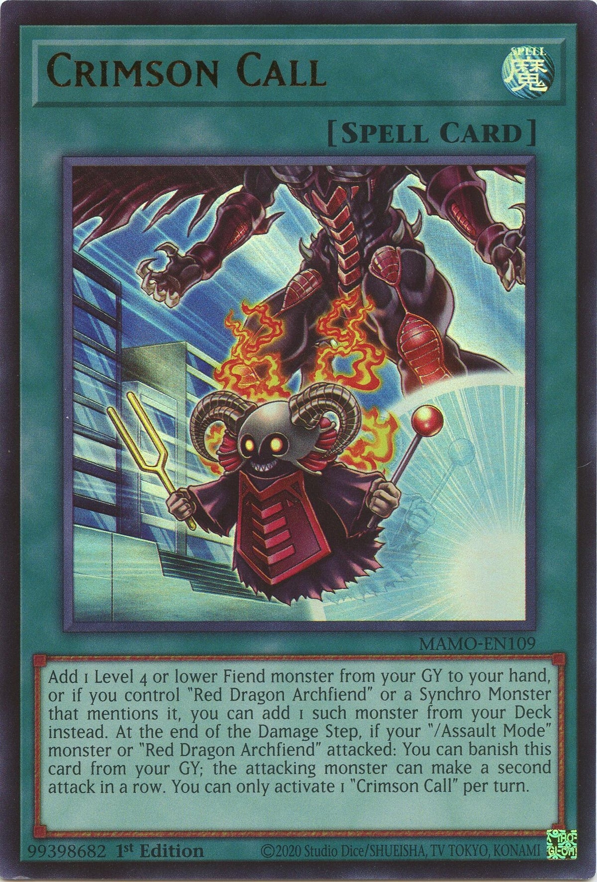Crimson Call (MAMO-EN109) (Magnificent Monsters)