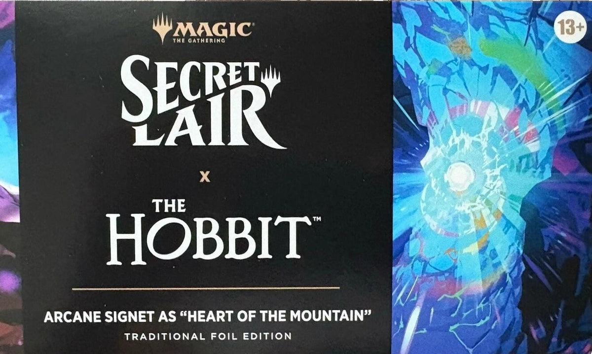 Image for Secret Lair Drop: Secret Lair x The Hobbit - Arcane Signet As "Heat of the Mountain"  - Traditional Foil Edition - Magic: The Gathering