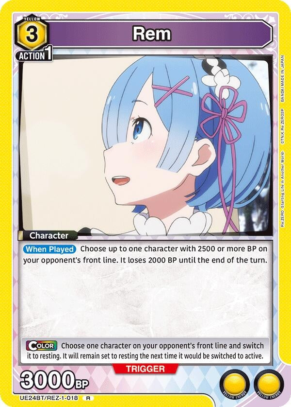 Rem (018) (UE24BT/REZ-1-018) (UE24BT: Re:ZERO -Starting Life in Another World-)