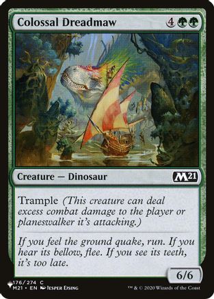 Colossal Dreadmaw (M21) (LIST-176) [The List Reprints]