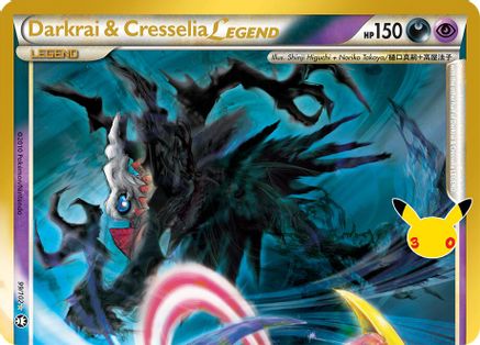 Darkrai & Cresselia Legend (Top) (099/102) [ME 30th Celebration Classic Collection] Holofoil - Classic Collection