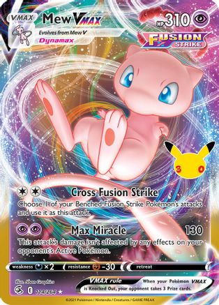 Mew VMAX (114/264) [ME 30th Celebration Classic Collection] Holofoil - Classic Collection