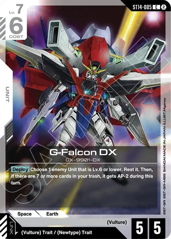 Image for G-Falcon DX (ST14-005) (Starter Deck 14: Heavy Dominion) (ST14) - Gundam Card Game