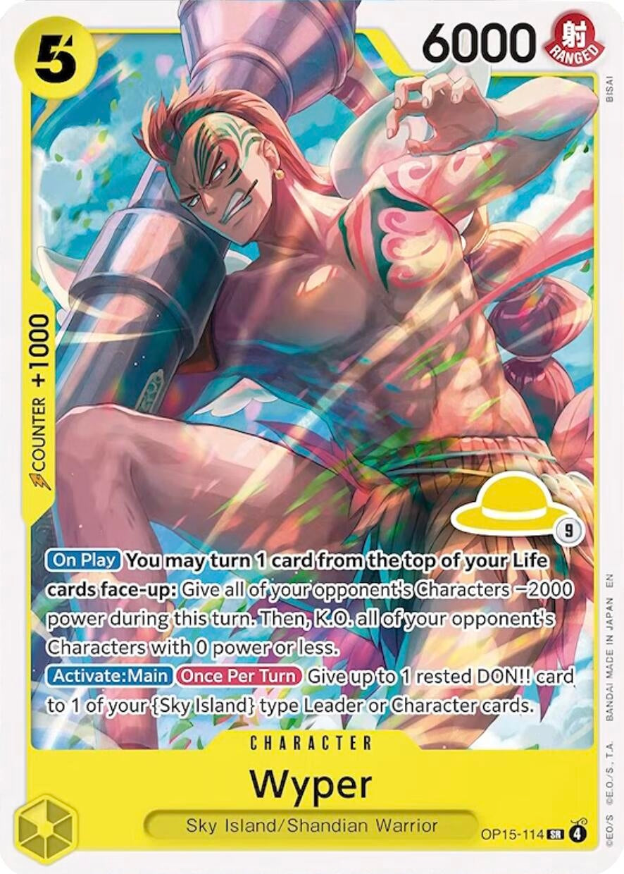 Image for Wyper (Luffy Deck) (OP15-114) (Set Sail Deck Set) (SD01) - One Piece Card Game
