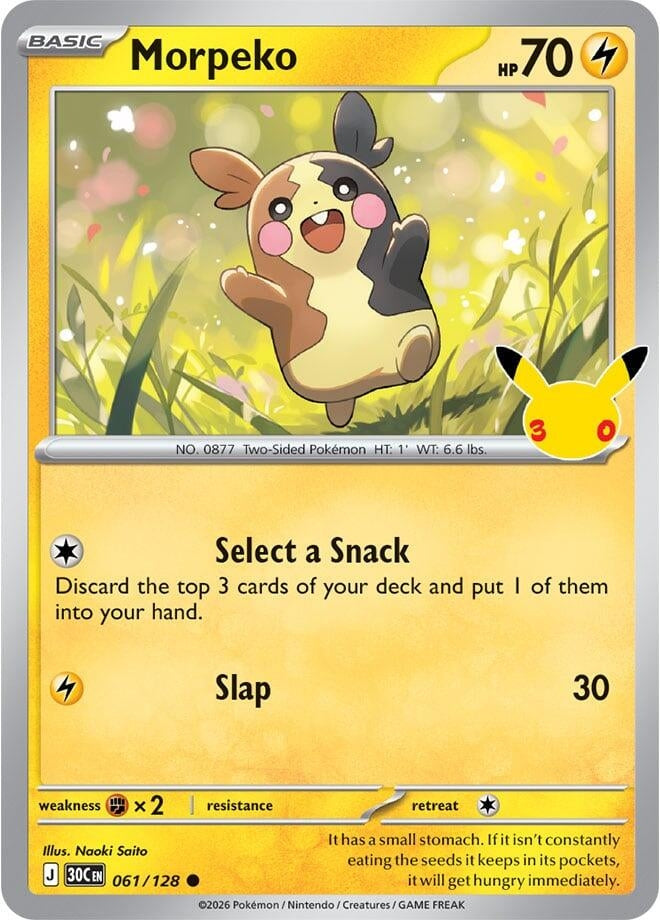 Morpeko (061/128) (ME: 30th Celebration)