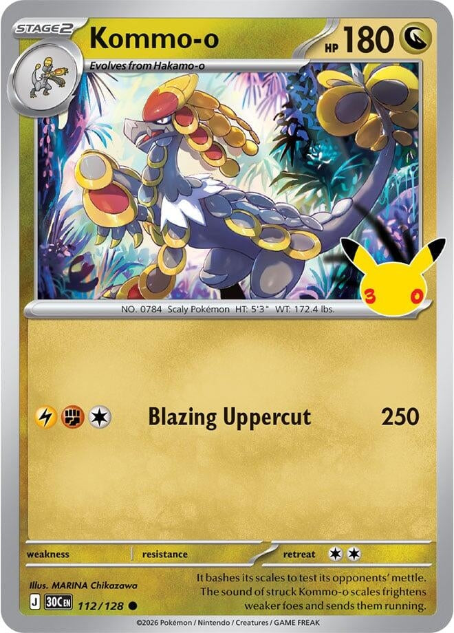 Kommo-o (112/128) (ME: 30th Celebration)
