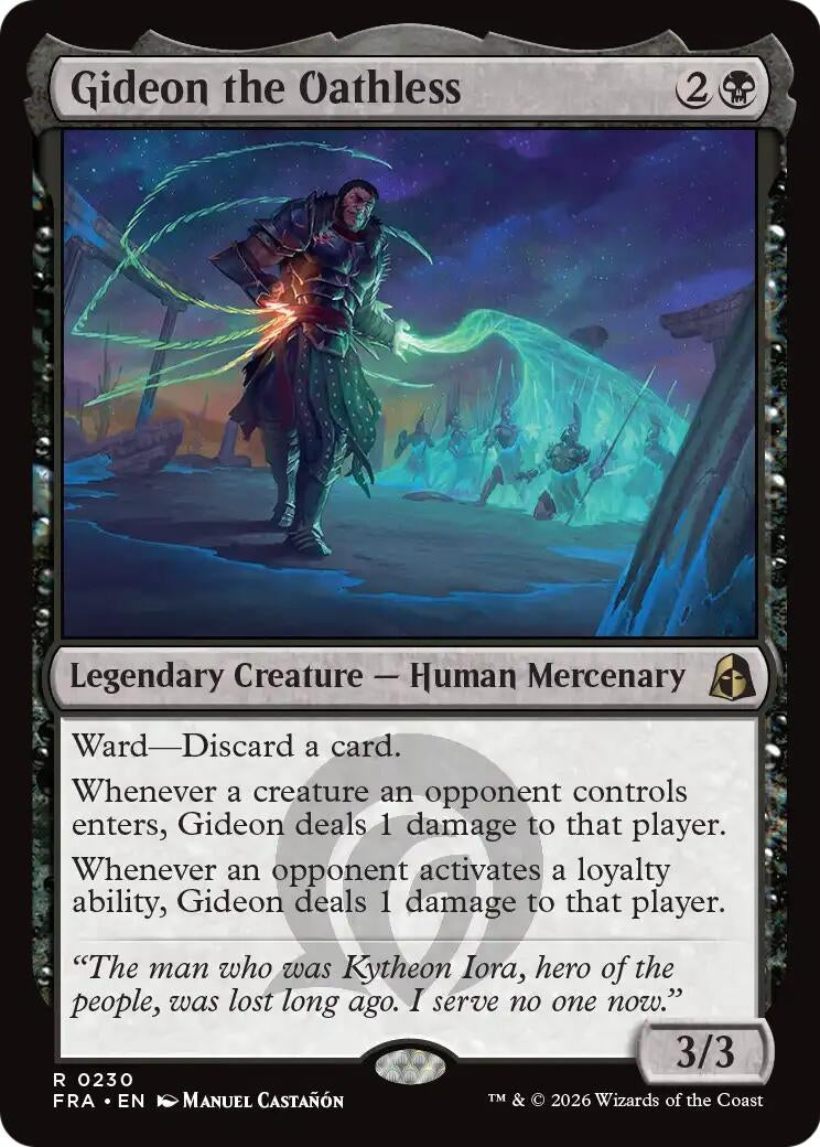 Gideon the Oathless (230) (Reality Fracture)