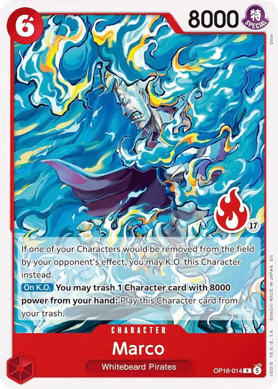Image for Marco (Ace Deck) (OP16-014) (Set Sail Deck Set) (SD01) - One Piece Card Game