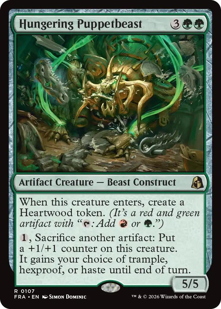 Hungering Puppetbeast (107) (Reality Fracture)