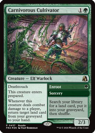Carnivorous Cultivator (UMP-437) [Unique and Miscellaneous Promos] Foil