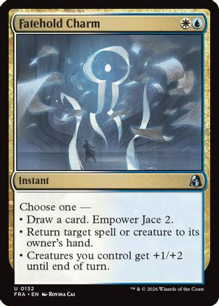 Fatehold Charm (FRA-132) [Reality Fracture] Foil
