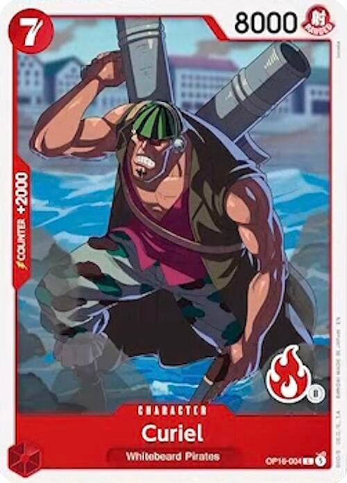 Image for Curiel (Ace Deck) (OP16-004) (Set Sail Deck Set) (SD01) - One Piece Card Game