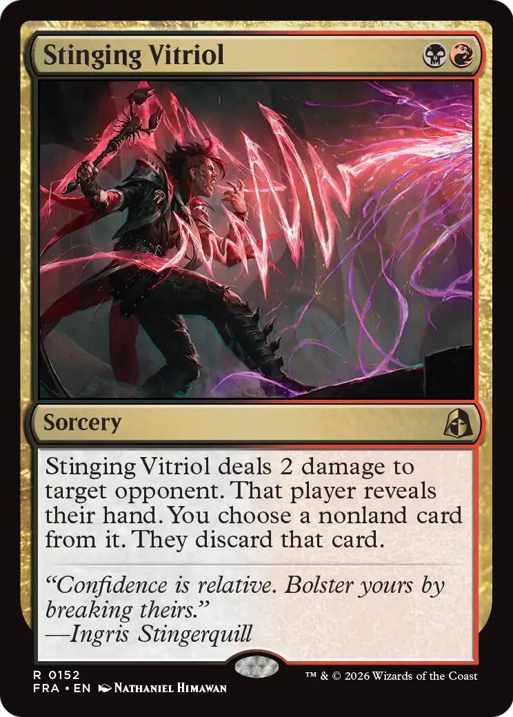 Stinging Vitriol (152) (Reality Fracture)