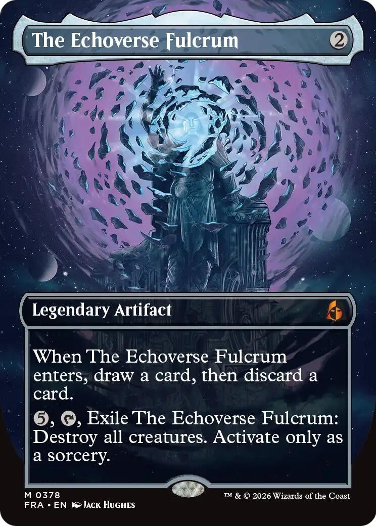 The Echoverse Fulcrum (Borderless) (378) (Reality Fracture)