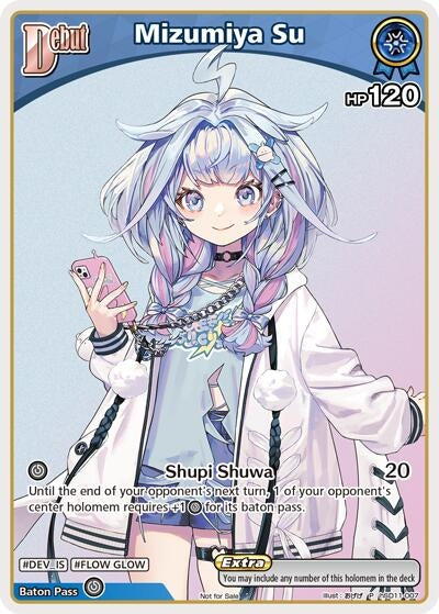 Image for Mizumiya Su (P) (hSD11-007) (hSD11-007) (hololive OFFICIAL CARD GAME Promos) (hOCGP) - Hololive