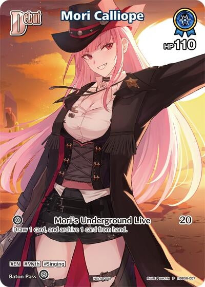 Image for Mori Calliope (P) (hBP06-057) (Alternate Art) (hBP06-057) (hololive OFFICIAL CARD GAME Promos) (hOCGP) - Hololive