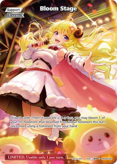 Image for Bloom Stage (P) (hBP06-090) (hololive OFFICIAL CARD GAME Promos) (hOCGP) - Hololive