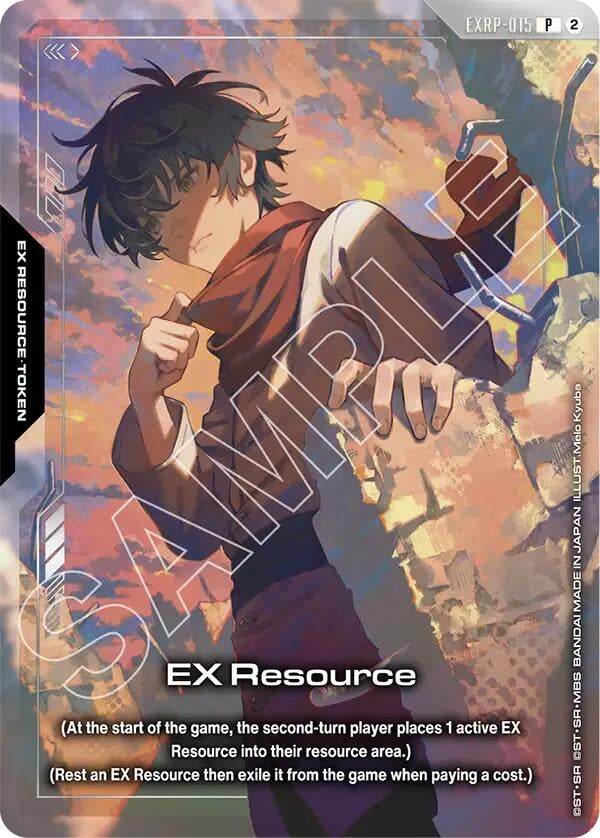Image for EX Resource (EXRP-015) (Playmat & Card Set - Mobile Suit Gundam 00) (EXRP-015) (Promotional EX Resource Tokens) (EXRP) - Gundam Card Game