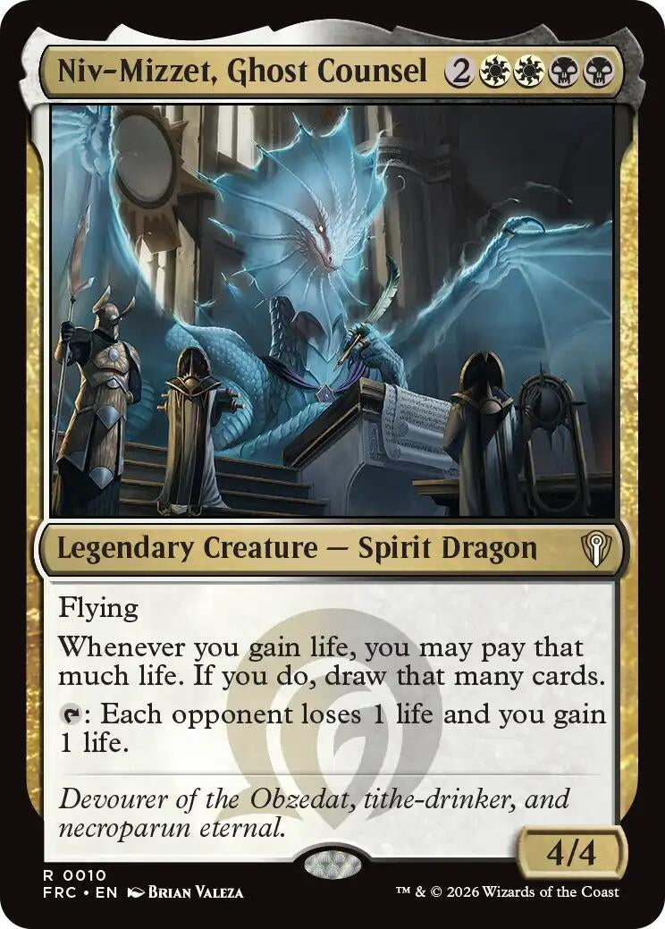 Niv-Mizzet, Ghost Counsel (10) (Reality Fracture)