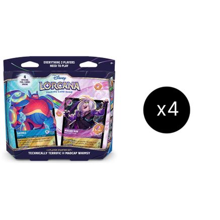 Disney Lorcana: Hyperia City 2-Player Starter Set Case - PokeBox USA