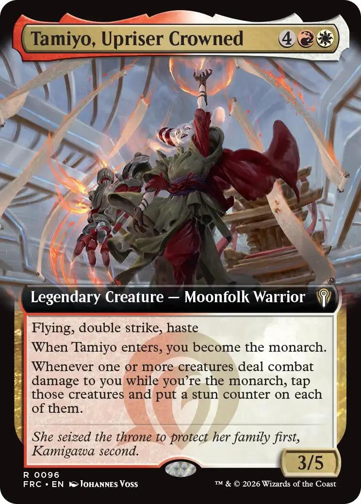 Tamiyo, Upriser Crowned (Extended Art) (96) (Reality Fracture)