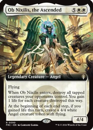 Ob Nixilis, the Ascended (Extended Art) (FRC-090) [Commander: Reality Fracture]