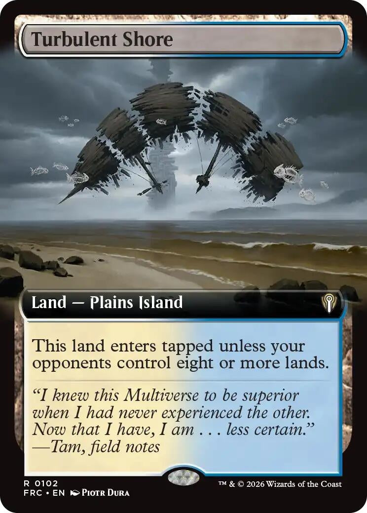 Turbulent Shore (Extended Art) (102) (Reality Fracture)