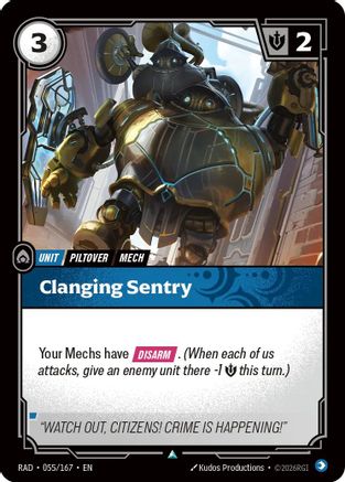 Clanging Sentry (055/167) - Radiance Foil - PokeBox USA