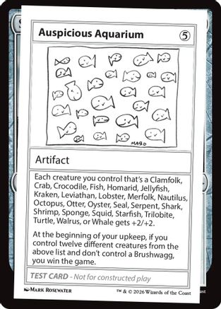 Auspicious Aquarium [Mystery Booster: Convention Edition Exclusives] - PokeBox USA