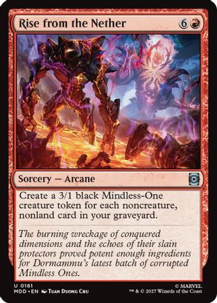 Rise from the Nether (MDD-161) [Marvel: Darkhold Destiny] Foil