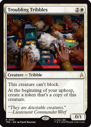 Troubling Tribbles (TRK-041) [Star Trek] Foil