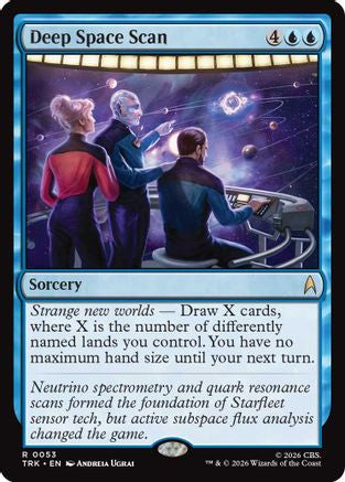 Deep Space Scan (TRK-053) [Star Trek] Foil
