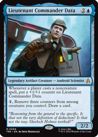 Lieutenant Commander Data (TRK-069) [Star Trek] Foil