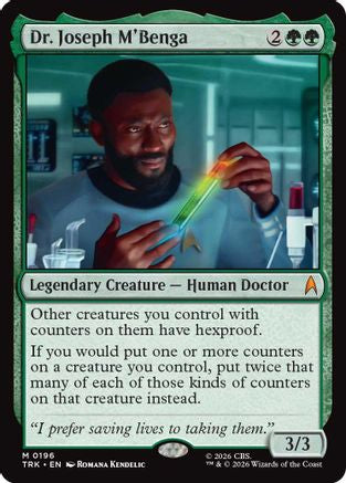 Dr. Joseph M'Benga (TRK-196) [Star Trek] Foil