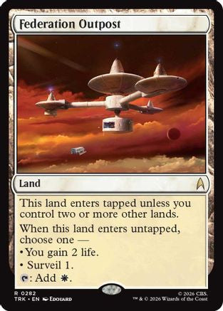 Federation Outpost (TRK-282) [Star Trek] - PokeBox USA