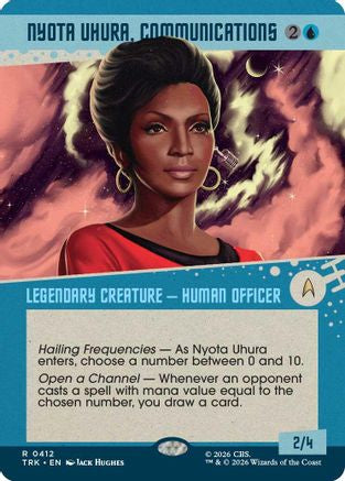 Nyota Uhura, Communications (Showcase) (TRK-412) [Star Trek]