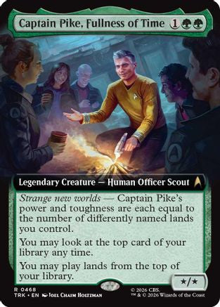 Captain Pike, Fullness of Time (Extended Art) (TRK-468) [Star Trek]