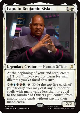 Captain Benjamin Sisko (TRK-006) [Star Trek] Foil